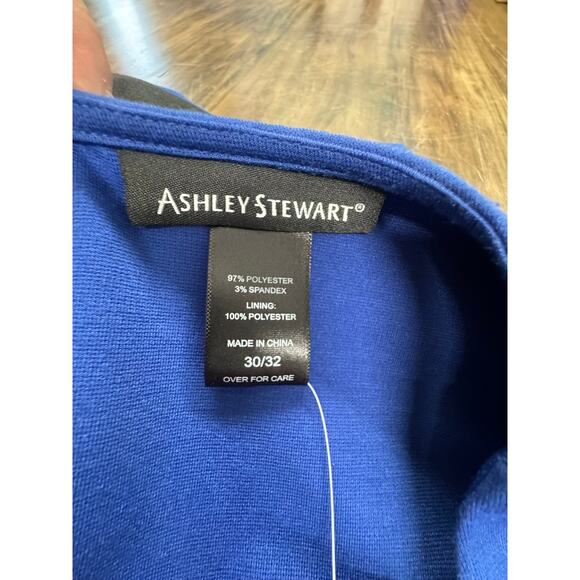 NWT!!Ashley Stewart Asymmetrical Dress, color Blocks,Final Sale,Work Wear,Office - Picture 6 of 8